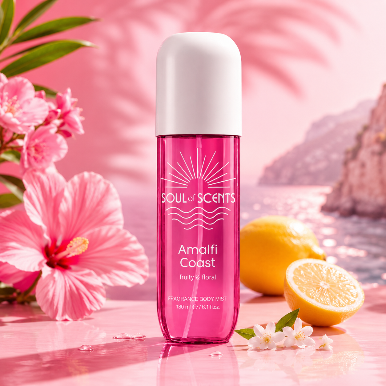 Body Mist Amalfi Coast - Soul of Scents 180 ml 🌸