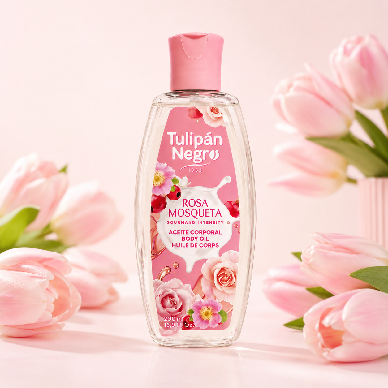 Ulei de Corp cu Lalele - Tulipan Negro 200 ml 🌹