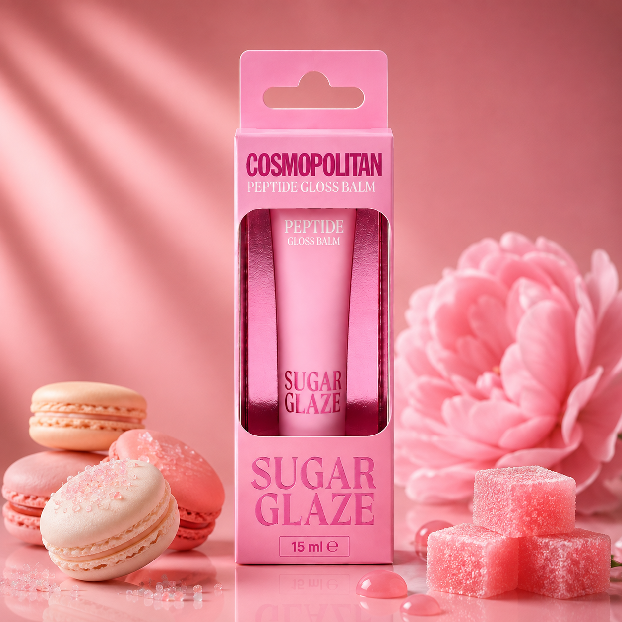 Balsam Buze Gloss Sugar Glaze - Cosmopolitan  15 ml