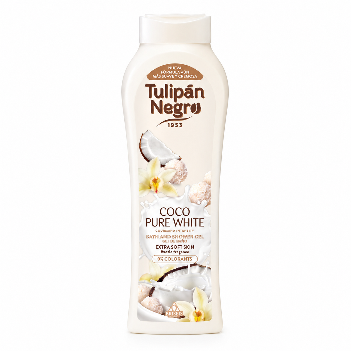 Gel de Duș Cocos - Tulipan Negro 650 ml 🥥