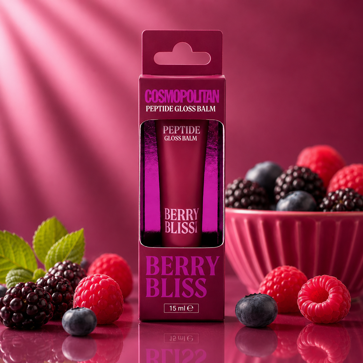 Balsam Buze Gloss Berry Bliss - Cosmopolitan 15 ml