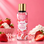 Spray de Corp Mist Căpșuni - Tulipan Negro 250 ml 🍓