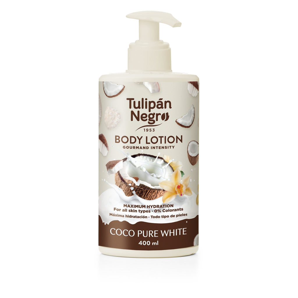 Loțiune de corp Tulipan Negro Coco Pure White 400ml