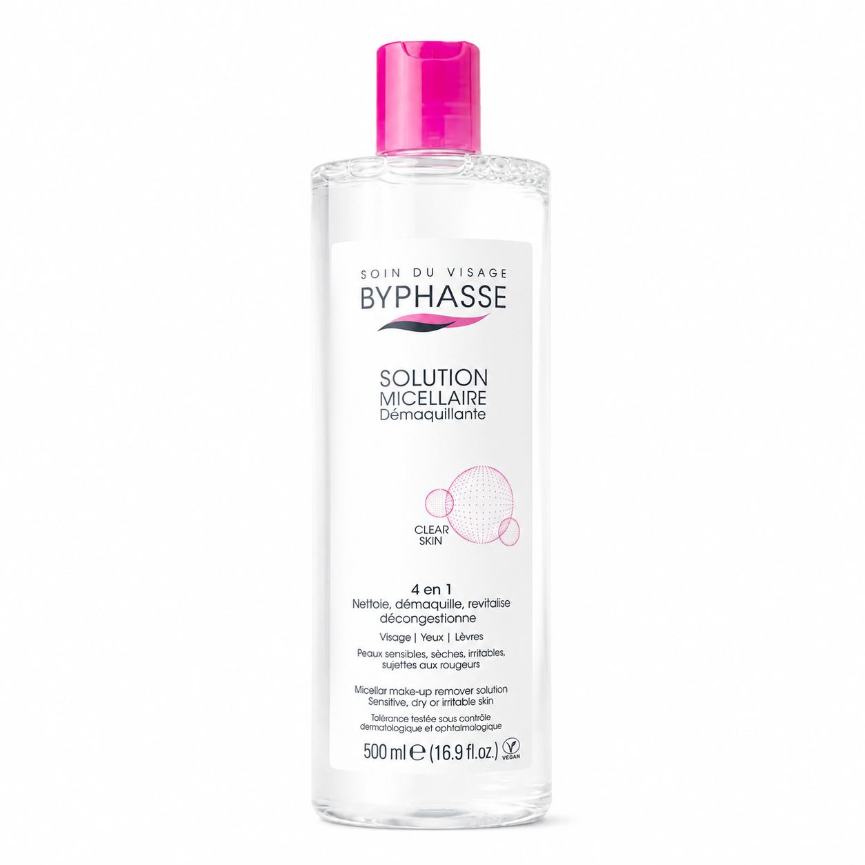 Apă Micelară Sensitiv - Byphasse 500 ml