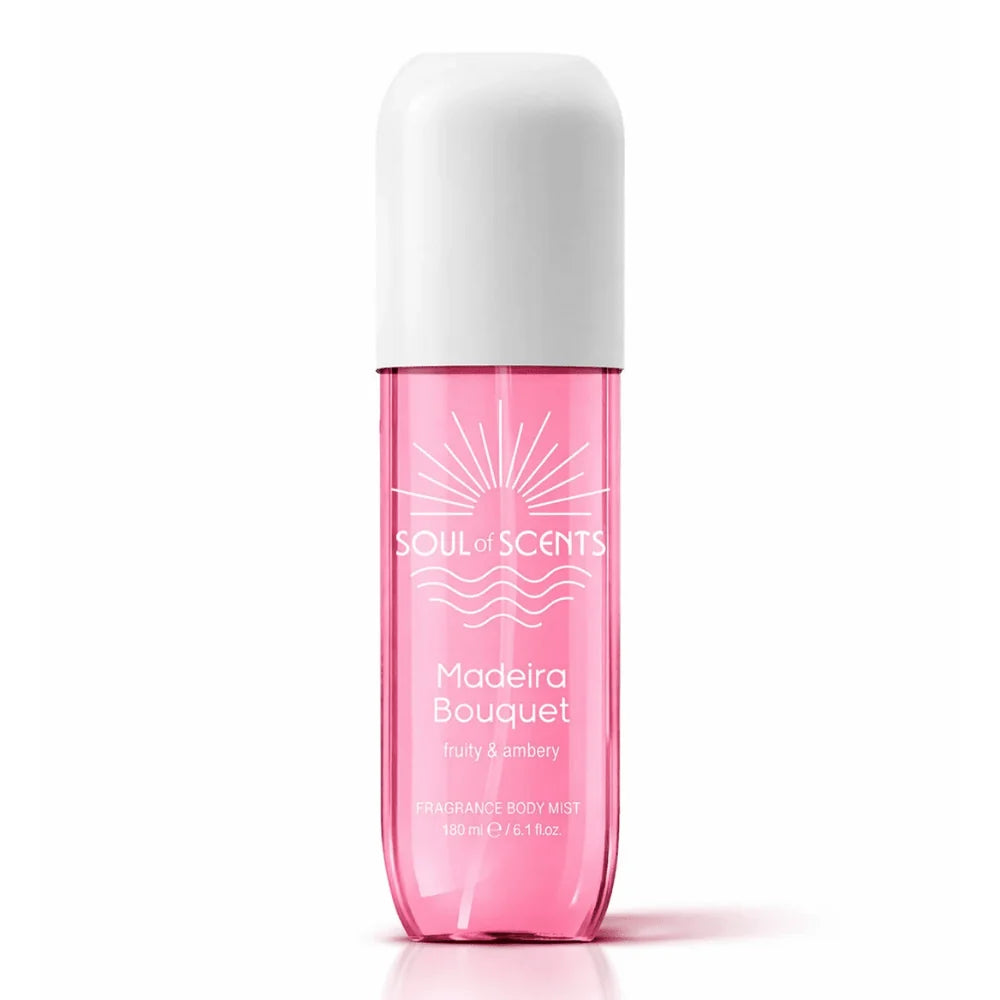 Body Mist Madeira Bouquet - Soul of Scents 180ml 🌸