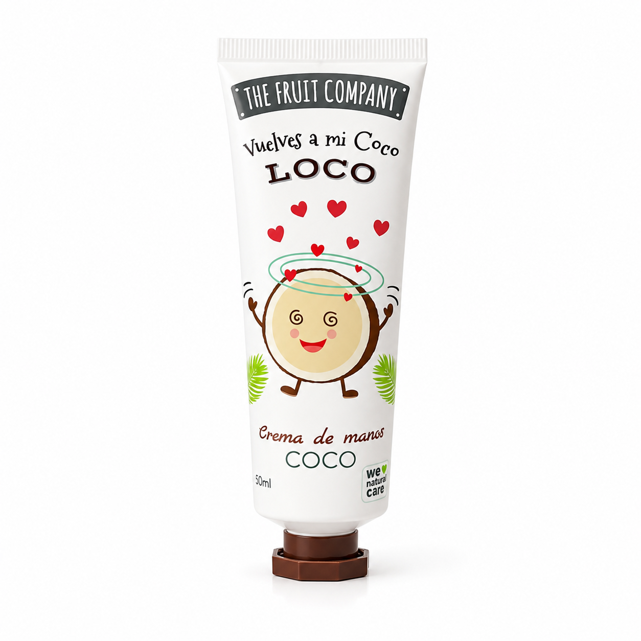 Cremă de Mâini Hidratantă cu Aromă de Cocos - The Fruit Company 50 ml🥥