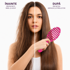 Perie de Păr Ventilată - Roz