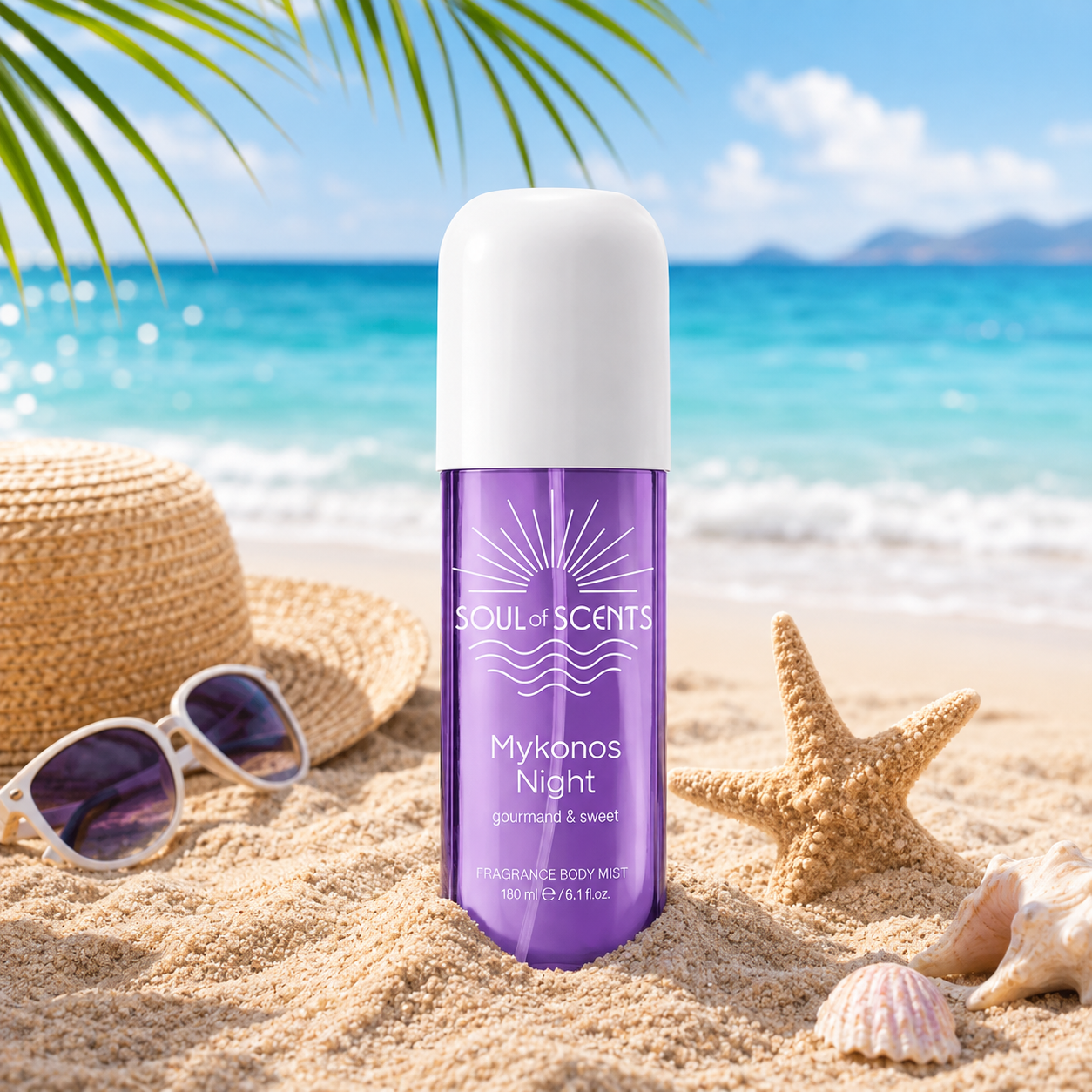 Body Mist Mykonos Night - Soul of Scents 180ml
