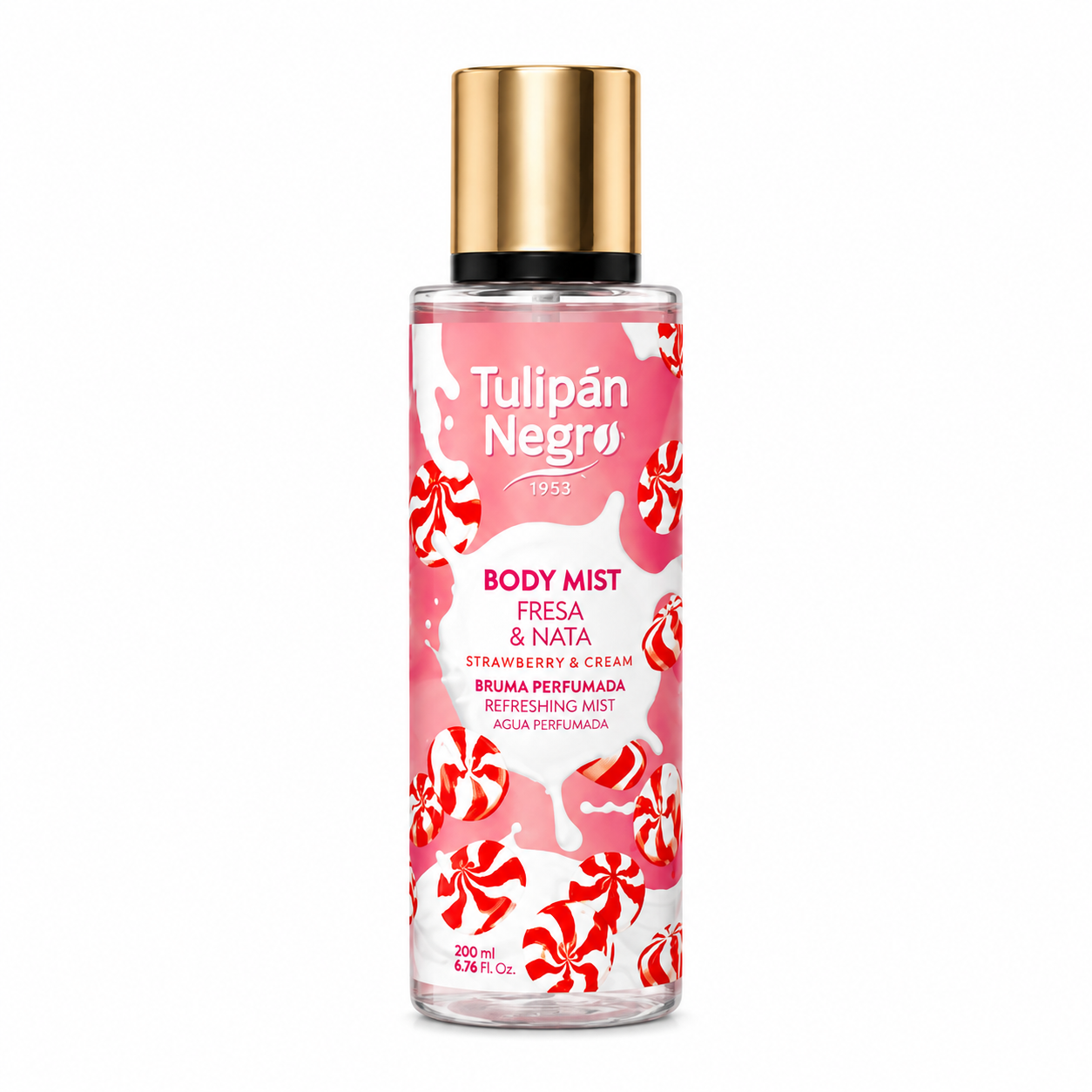 Spray de Corp Mist Căpșuni - Tulipan Negro 250 ml 🍓
